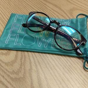 Flower blue light glasses